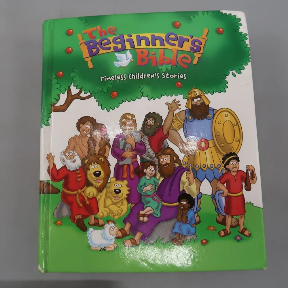 The Children's Bible by Golden Books Hardcover & The Beginner's Bible Stories lo